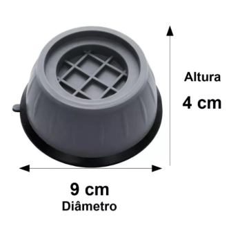 Almohadillas Antivibración Para Lavadora Set x4