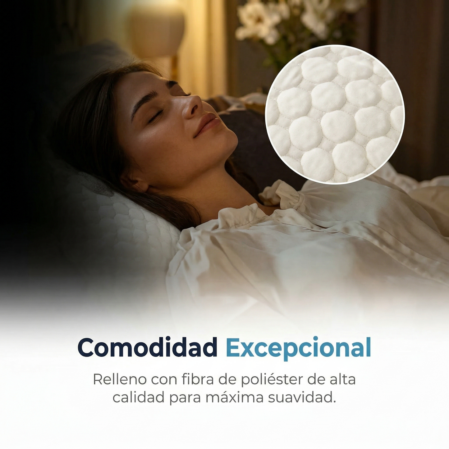 Almohada Cervical Ergonómica para Dormir Mejor
