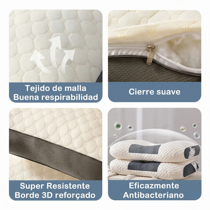Almohada Cervical Ergonómica para Dormir Mejor