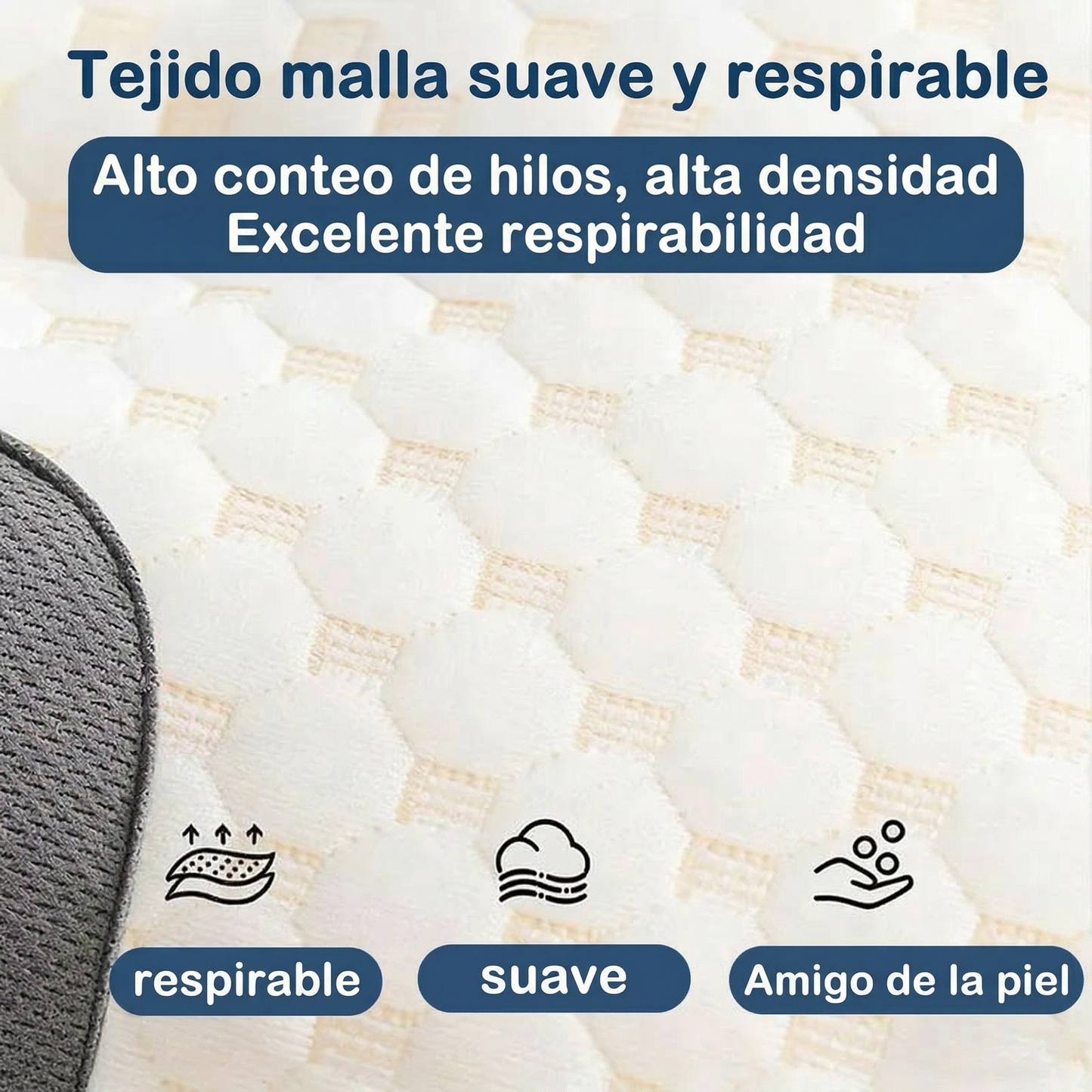 Almohada Cervical Ergonómica para Dormir Mejor