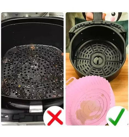 PROMO KIT 6 Moldes de Silicona para Air Fryer – Cocina más limpia, práctica y segura
